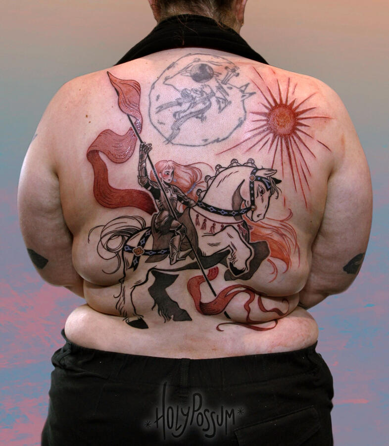 Chevaleresse au soleil Chevaleresse au soleil
